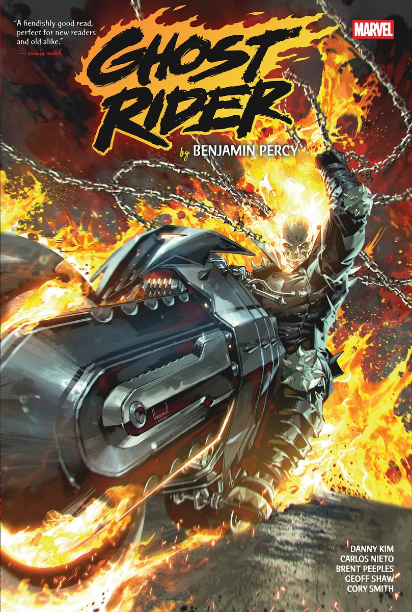 Ghost Rider by Benjamin Percy Omnibus Kael Ngu Cover a book by Benjamin ...
