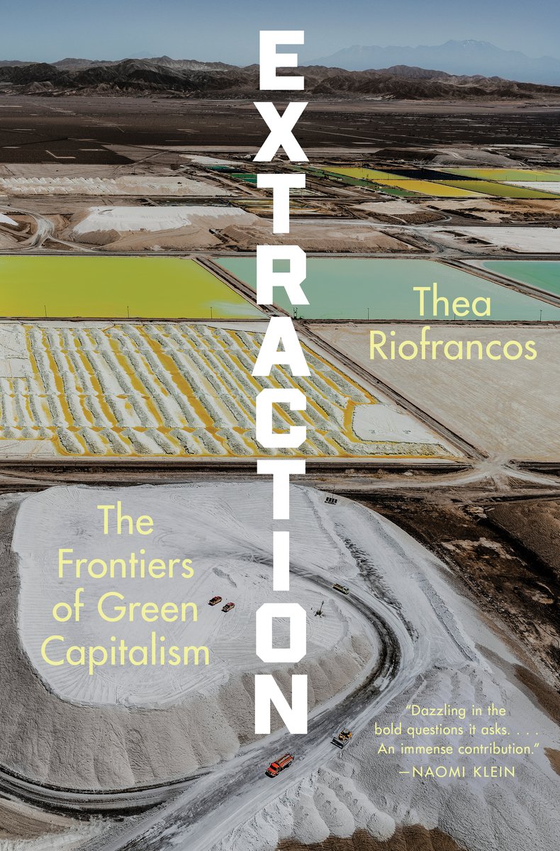 Extraction a book by Thea Riofrancos - Bookshop.org US