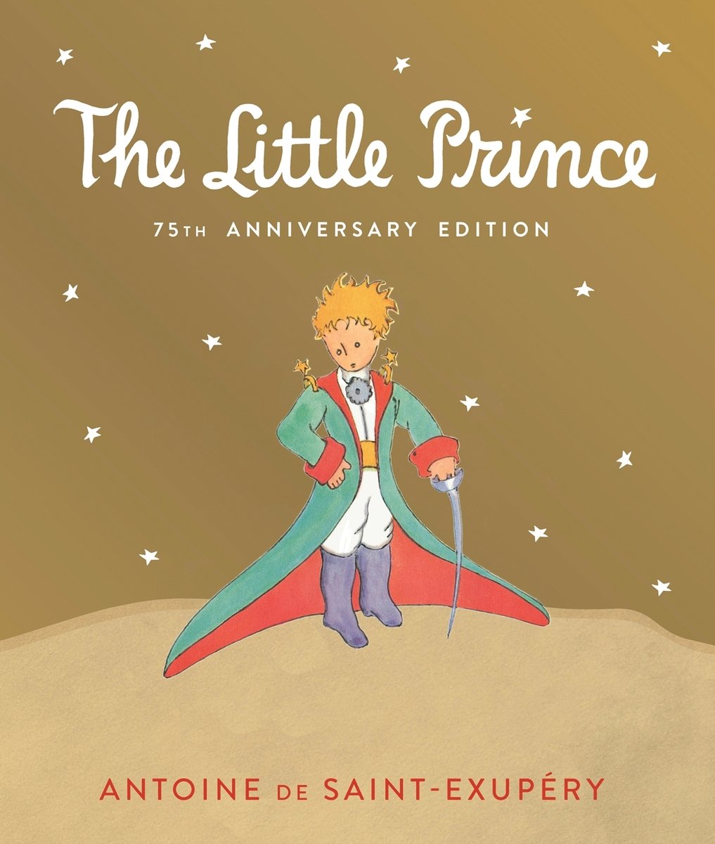 Little Prince 75th Anniversary Edition a book by Antoine de Saint ...