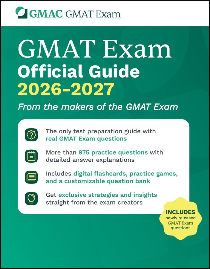 Gmat Wet Erease Booklet GMAT Official Guide 2026 - 2027 a book by Gmac (Graduate Management ...
