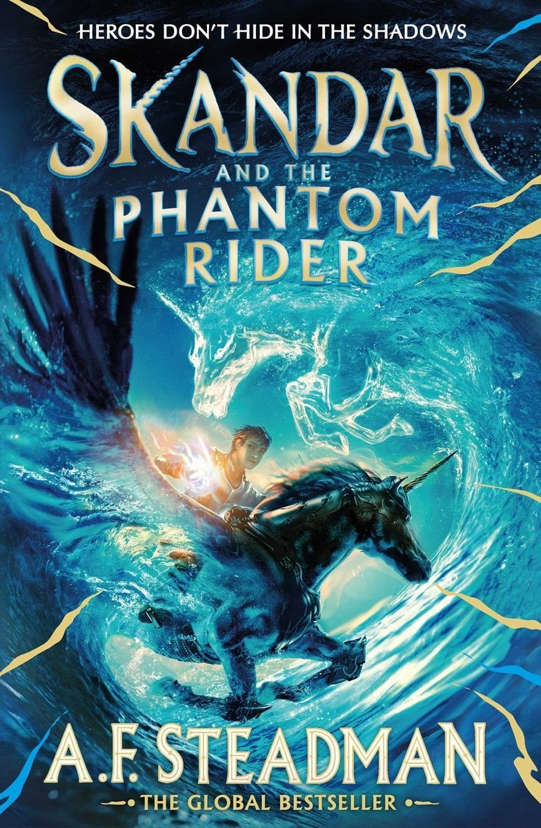 Front cover of Skandar and the Phantom Rider by A.F. Steadman