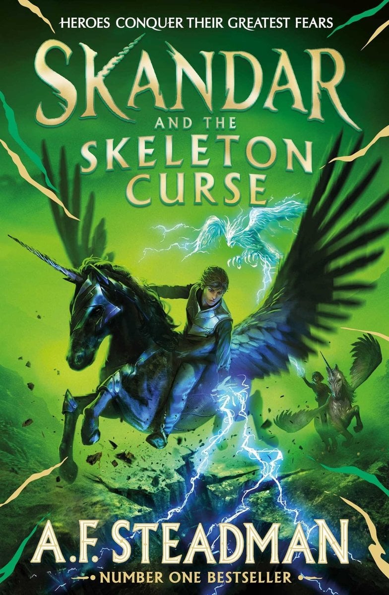 Front cover of Skandar and the Skeleton Curse by A.F. Steadman