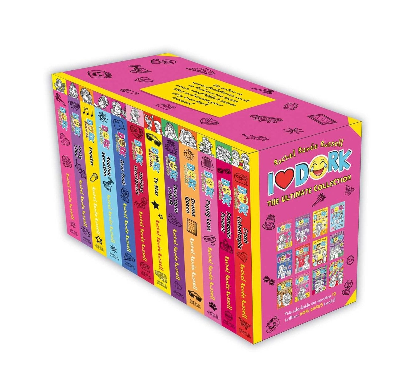 DORK DIARIES BOX new 12 titles DORK DIARIES BOX new 12 titles