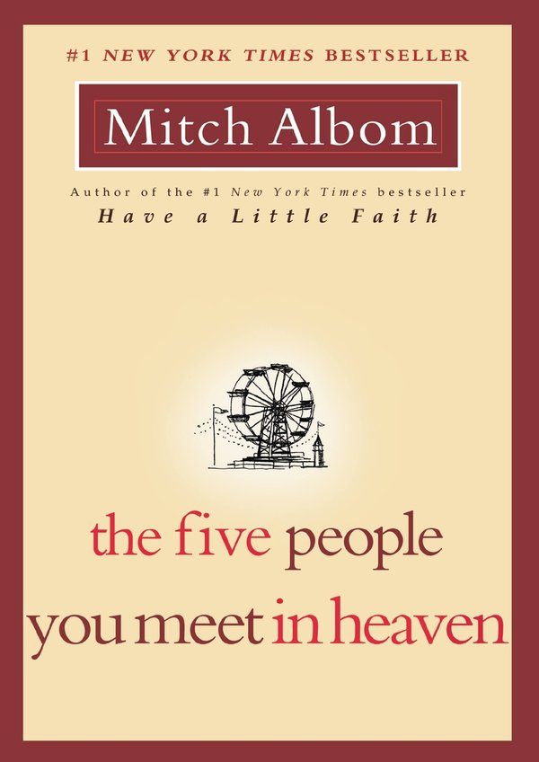 The Five People You Meet in Heaven book cover