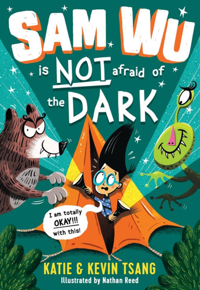 Cover of Sam Wu Is NOT Afraid of the Dark!
