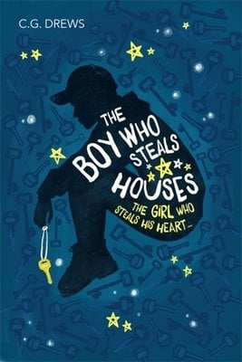 The Boy Who Steals Houses byCg Drews a YA Book cover