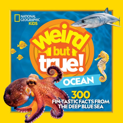 Weird by True Ocean edition, book cover depicting ocean life.