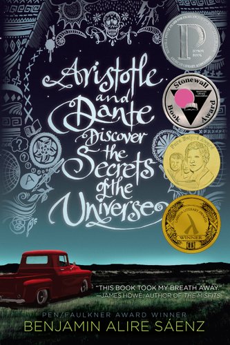 Aristotle and Dante Discover the Secrets of the Universe by Benjamin Alire Sáenz book cover