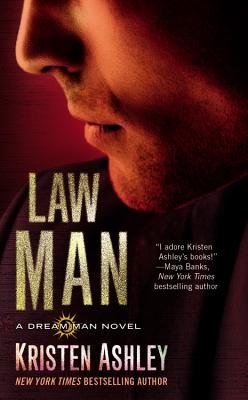 Law Man by Kristen Ashley, book cover of a mans profile