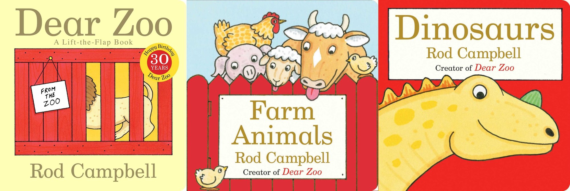 Dear Zoo & Friends Collected Set a book by Rod Campbell and Rod ...