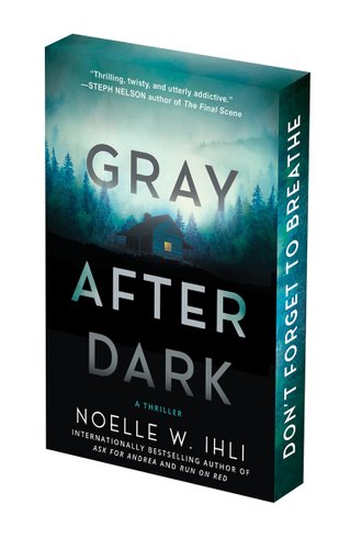 bookcover for Gray After Dark: Deluxe Stenciled Edges