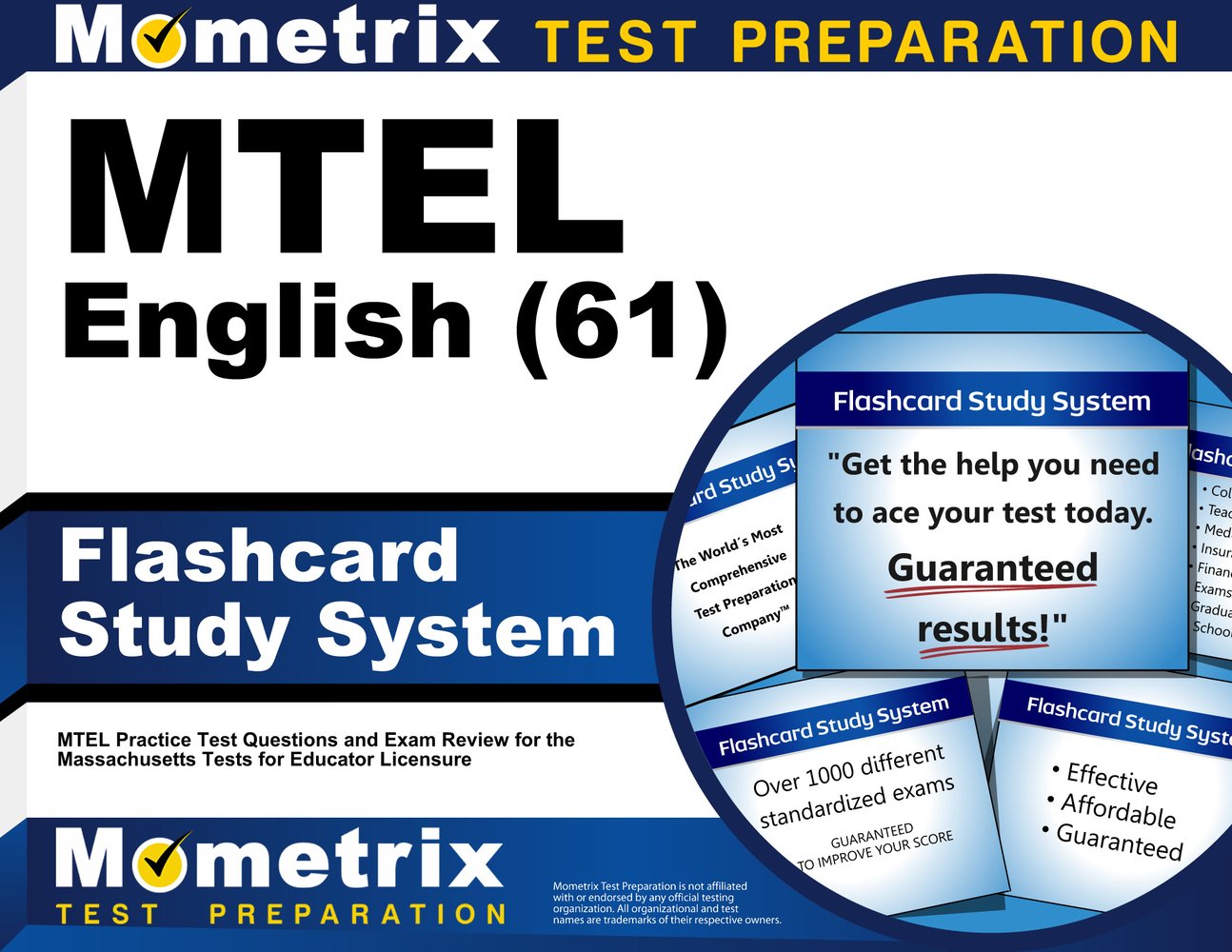 MTEL English (61) Flashcard Study System a book by Mometrix Test Prep ...