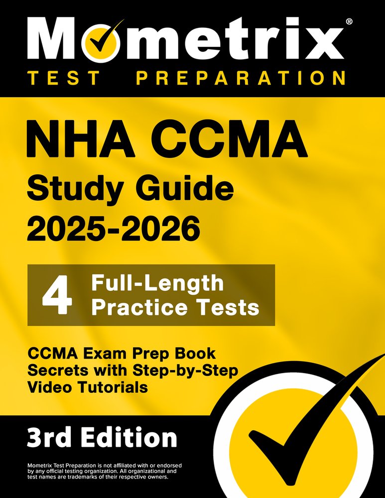 Cfma Book Nha Ccma Study Guide 2025-2026 - 4 Full-Length Practice Tests, Ccma ...