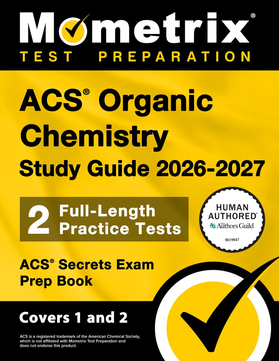 Acs Organic Chemistry Study Guide 20252026 2 FullLength Practice
