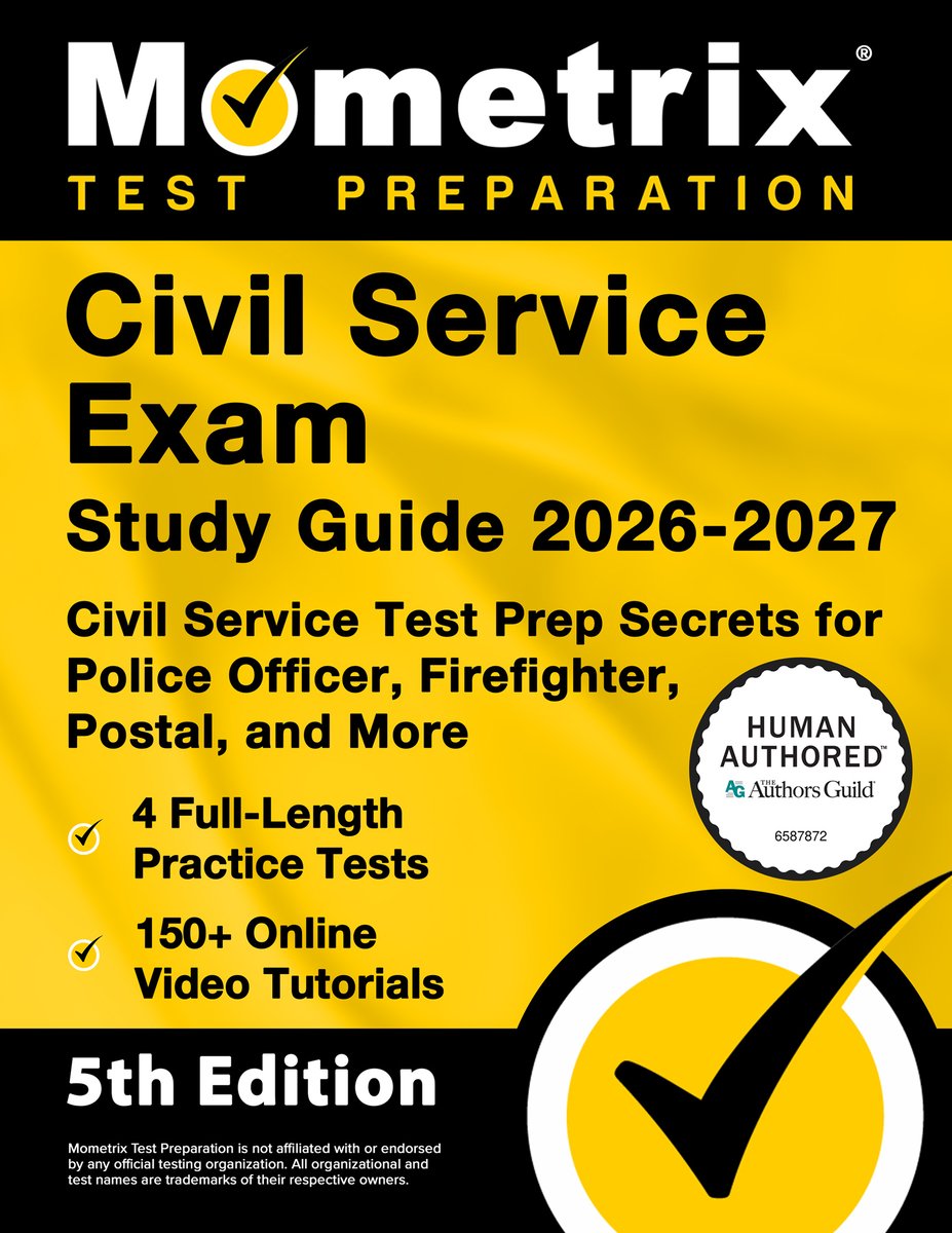 Civil Service Exam Study Guide 2026-2027 - 4 Full-Length Practice Tests, 200+ Online Video ...