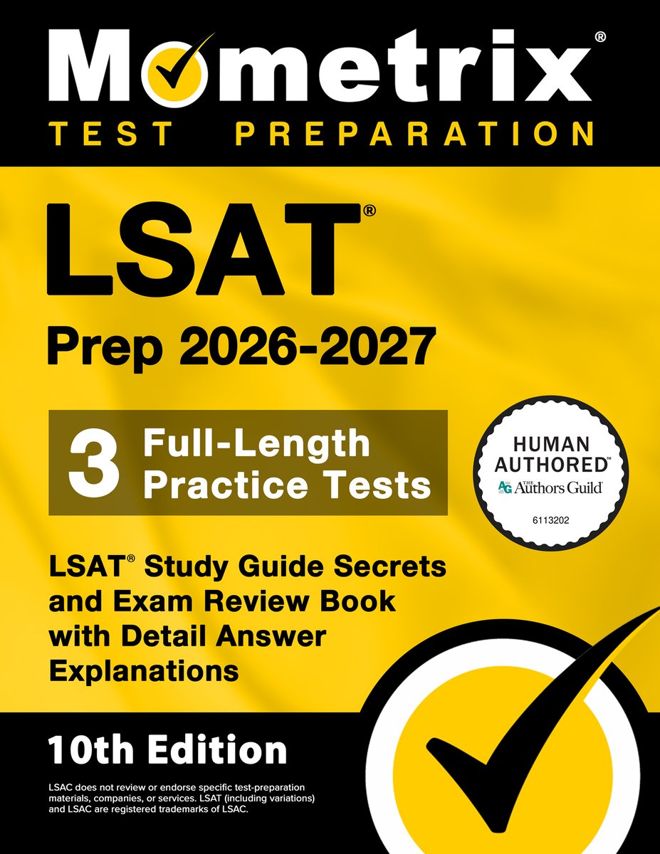 LSAT Prep 2026-2027 - 3 Full-Length Practice Tests, LSAT Study Guide ...