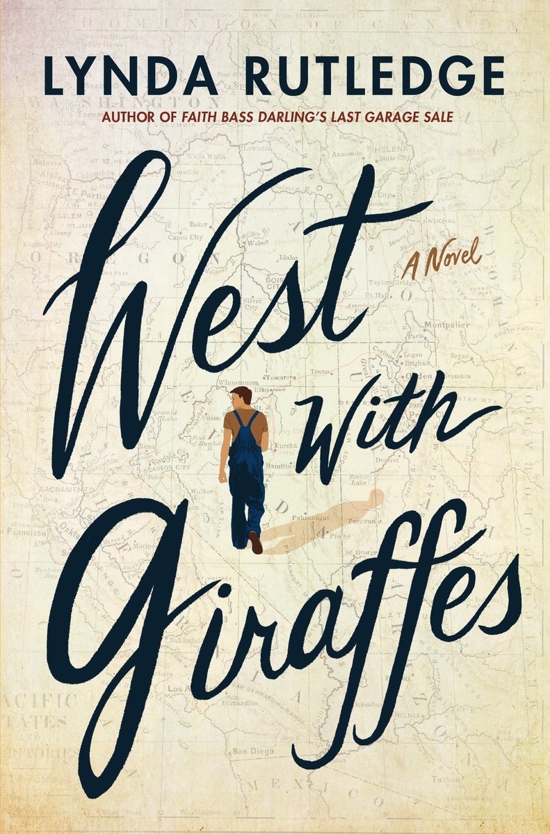 bookcover for West with Giraffes