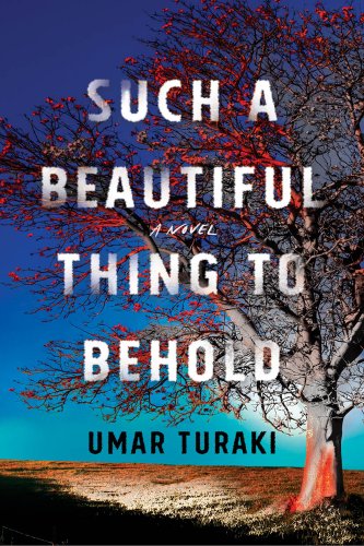 Such a beautiful thing to behold by Umar Turaki, book cover depicting a dried-out tree with no leaves on a desert in front of a blue sky.