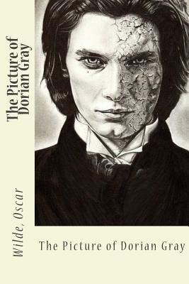 The Picture of Dorian Gray book cover with Dorian Gray on the cover