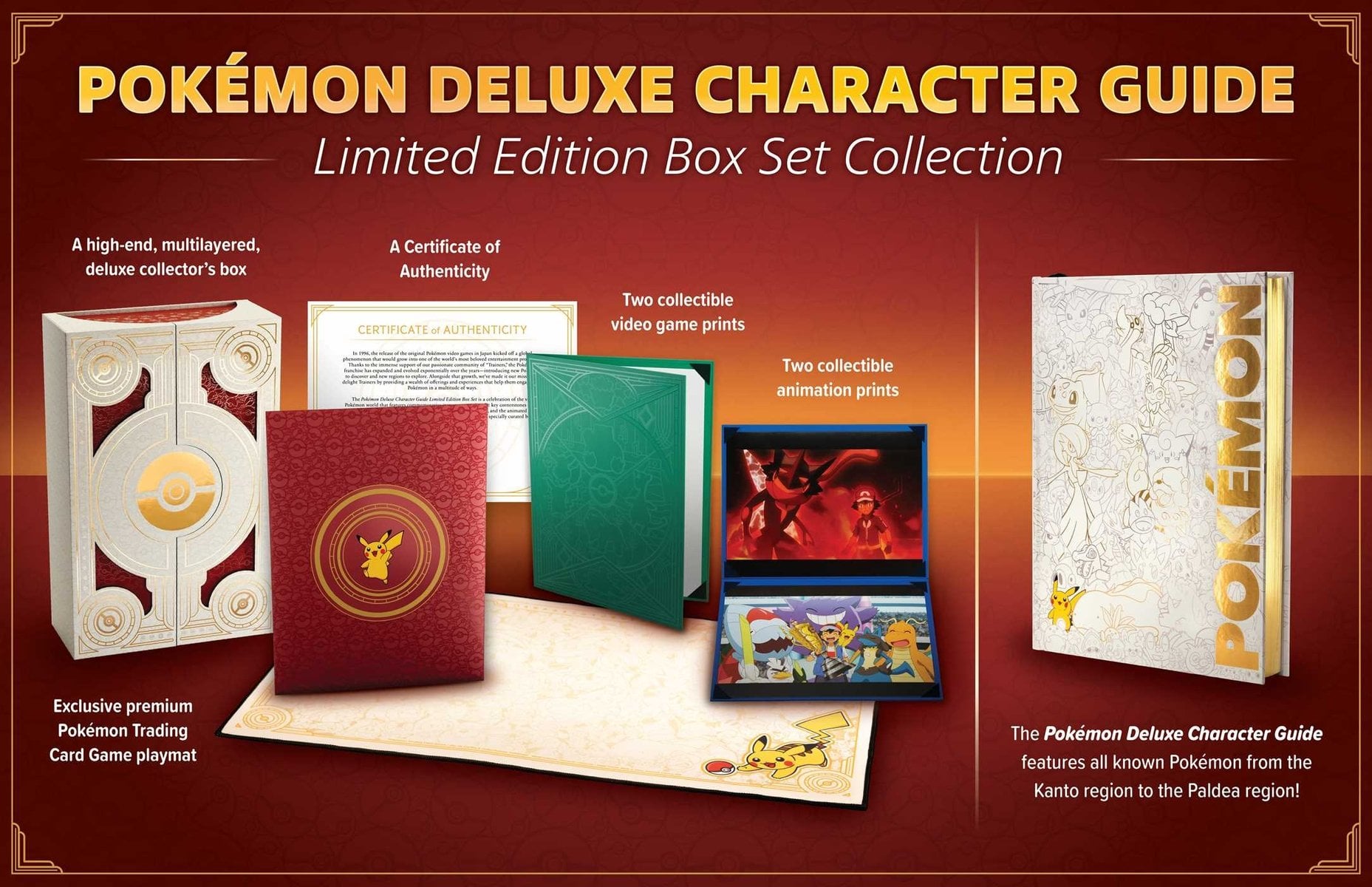pokemon card collection book Game Art Art Zipper Card Binder The high Pokmon Deluxe Character Guide Limited
