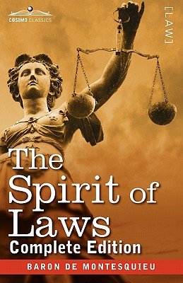 洋書 Montesquieu The Spirit of the Laws The Spirit of Laws a book by Charles Baron De Montesquieu and