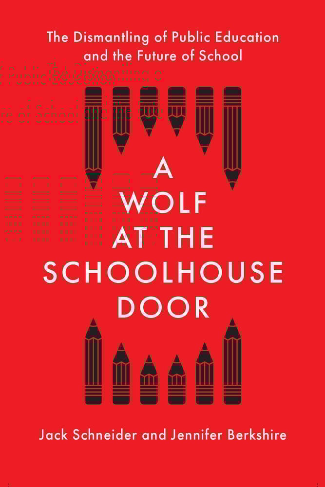 A Wolf at the Schoolhouse Door bookcover