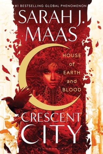 House of Earth and Blood by Sarah J. Maas book cover