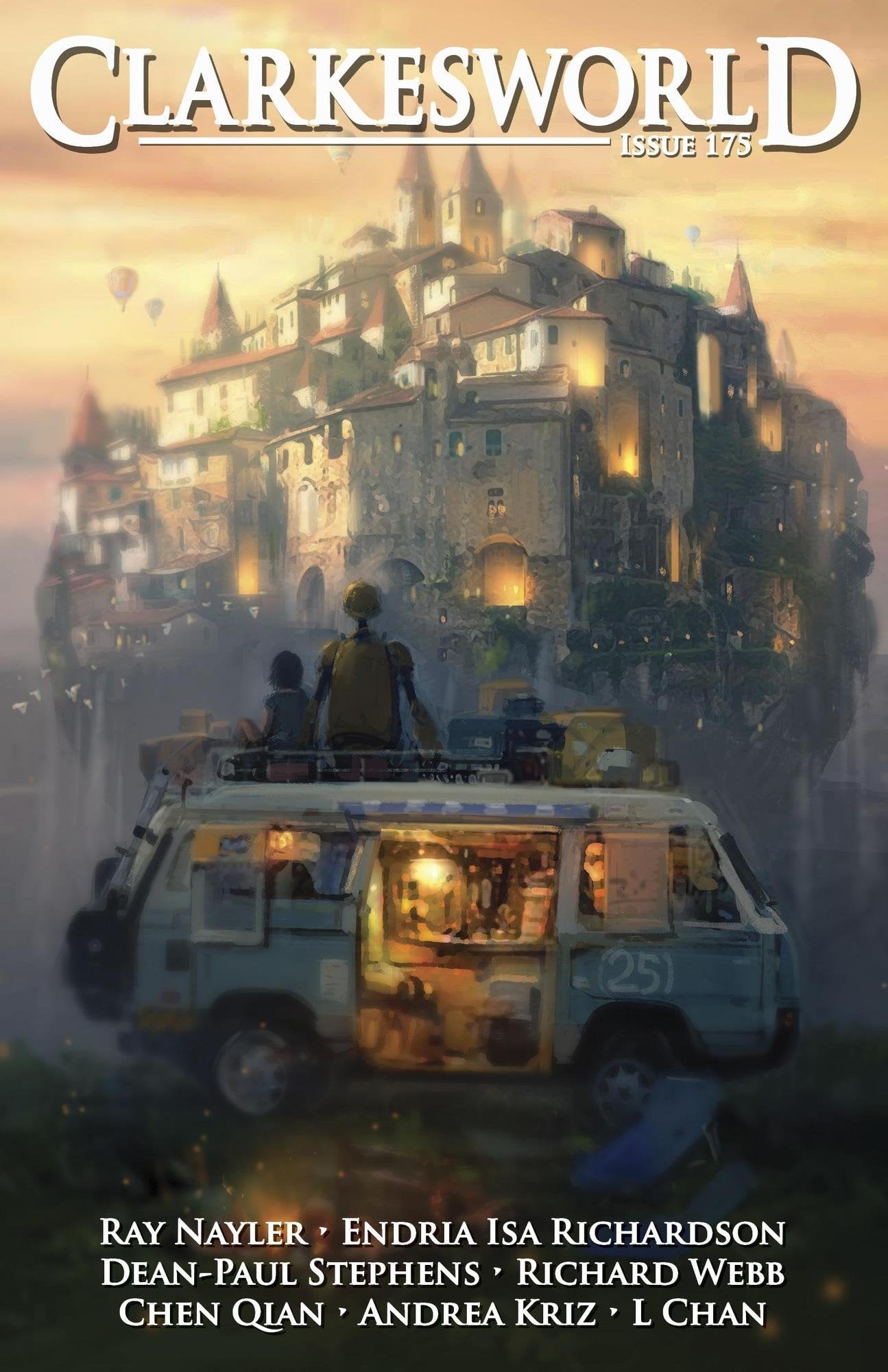 Clarkesworld Magazine Issue 175 bookcover