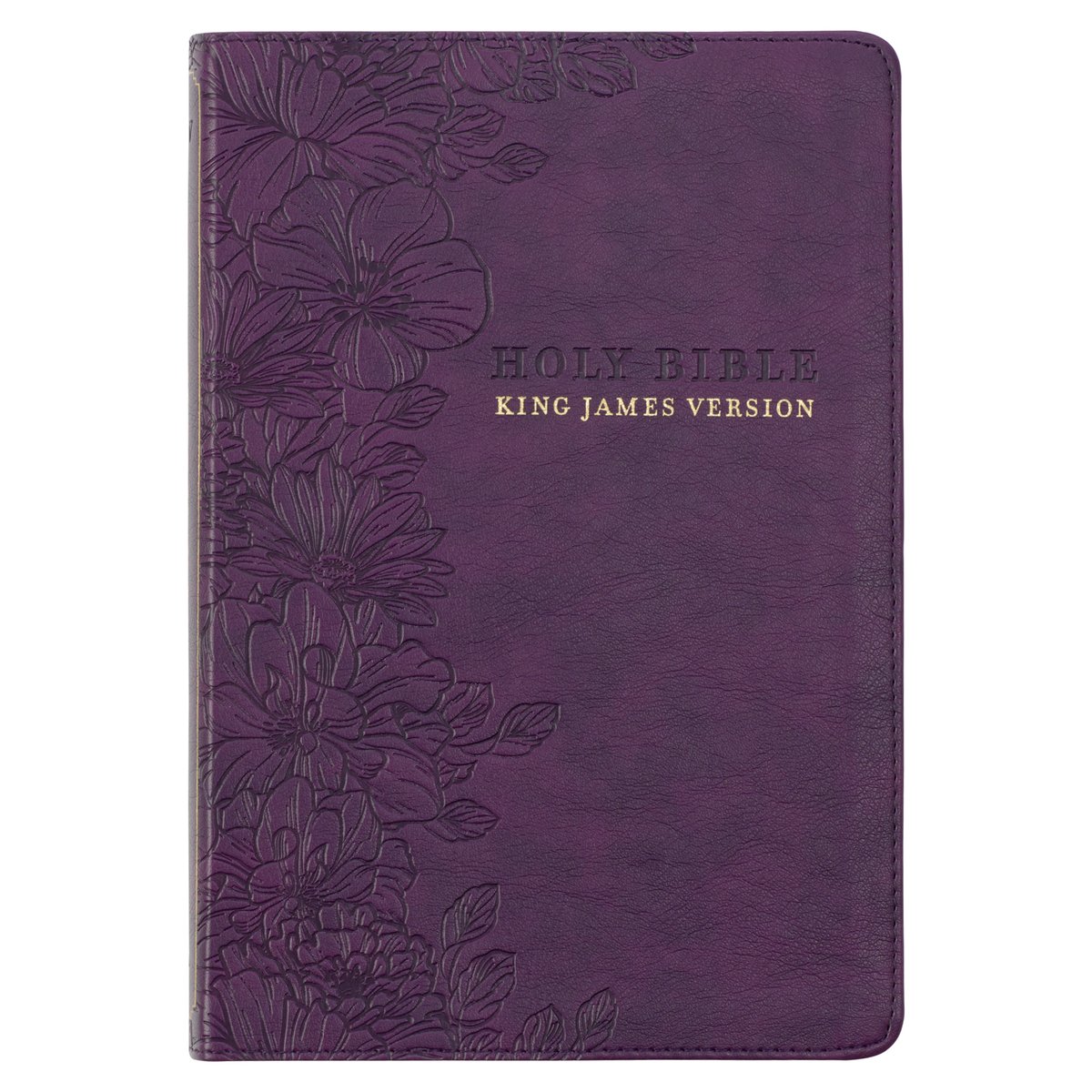 KJV Holy Bible, Thinline Large Print Faux Leather Red Letter Edition ...