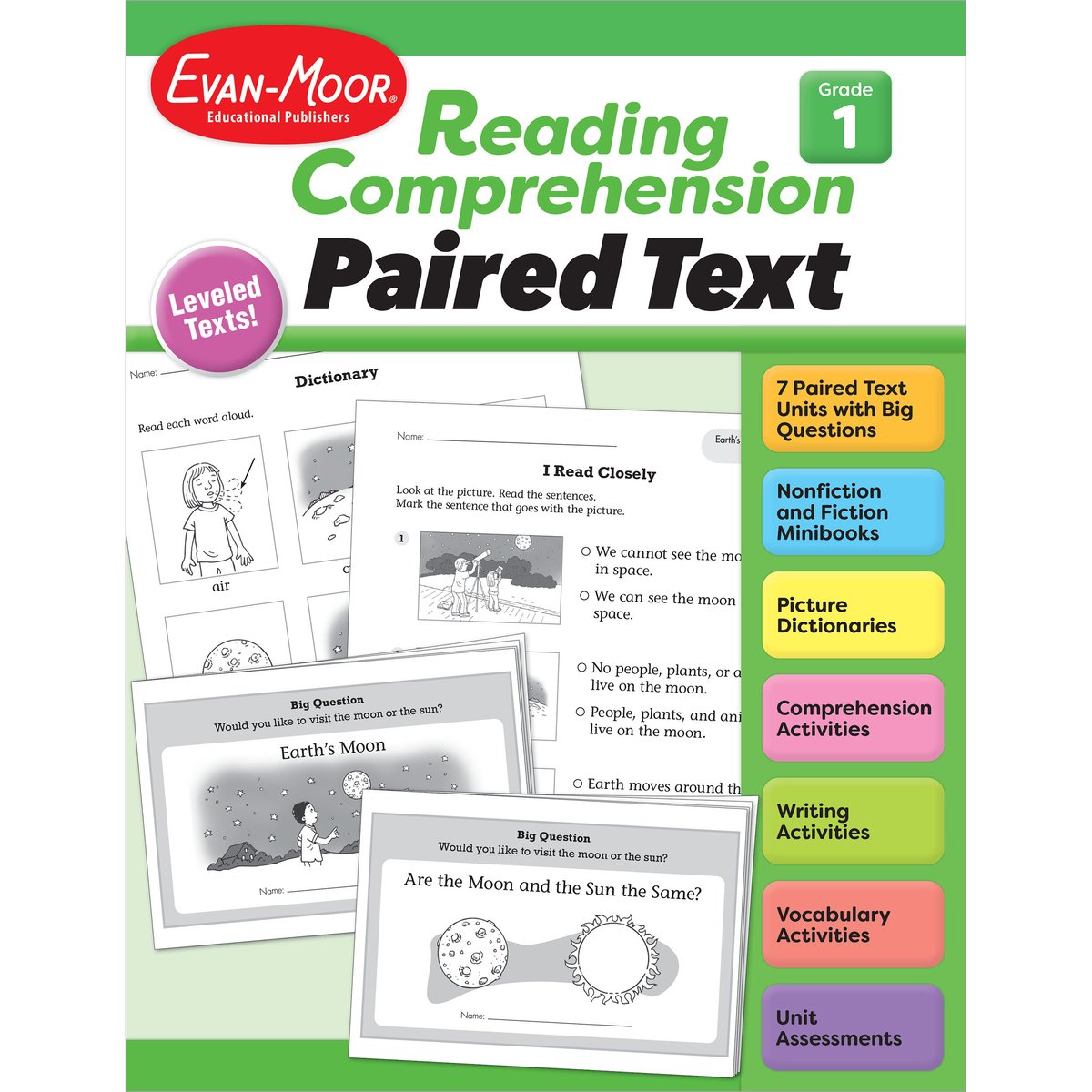 Reading Comprehension: Paired Text, Grade 1 Teacher Resource a book by ...