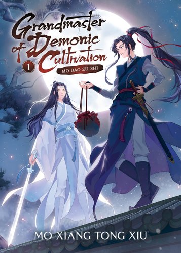 Two boys with long hair on Grandmaster of Demonic Cultivation: Mo Dao Zu Chi Book cover by Mo Xang Tong Xii