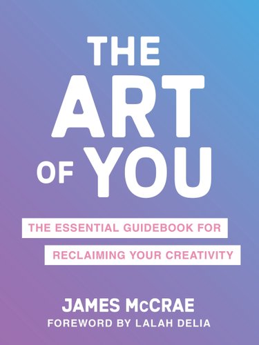 The Art of You by James McCrae cover. A blue and purple gradient background with white text on top.