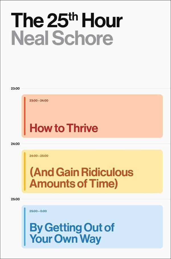 The 25th Hour: How to Thrive (And Gain Ridiculous Amounts of Time) by Getting Out of Your Own Way