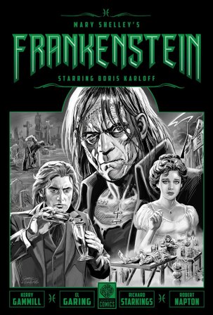 Mary Shelley's Frankenstein Starring Boris Karloff bookcover