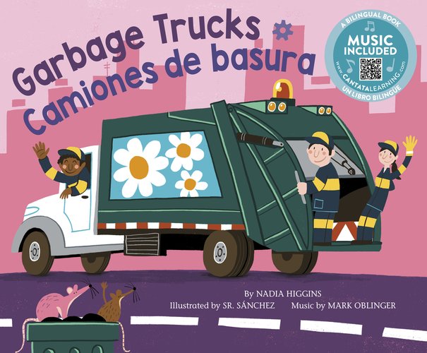 Garbage Trucks / Camiones de Basura a book by Nadia Higgins, Mark ...