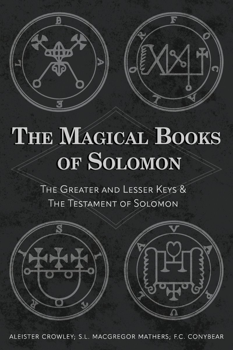 The Magical Books of Solomon a book by Aleister Crowley, S L MacGregor ...