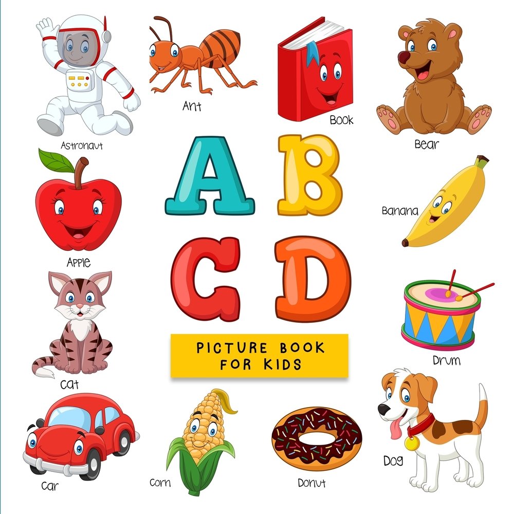 ABCD Picture Book for Kids a book by Wise Cube - Bookshop.org US