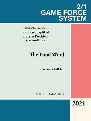 2/1 Game Force System a book by Neil H Timm PhD - Bookshop.org US