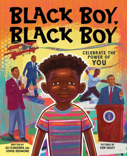 illustrated cover of Black Boy, Black Boy of young boy as the main subject