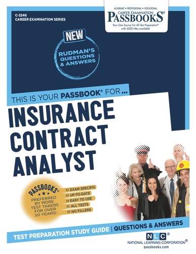 Insurance Contract Analyst (C-3246): Passbooks Study Guide Volume 3246 ...