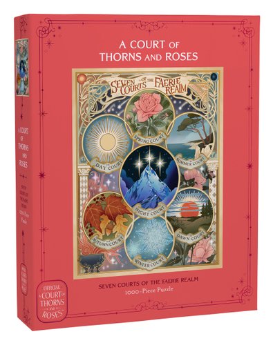 A Court of Thorns and Roses Official Seven Courts of the Faerie Realm 1000-Piece Puzzle bookcover