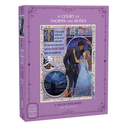 A Court of Thorns and Roses Official a Tale of Fated Mates Rhysand and Feyre 1000-Piece Puzzle bookcover
