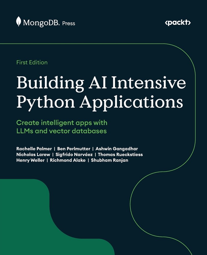 Building AI Intensive Python Applications a book by Rachelle Palmer ...