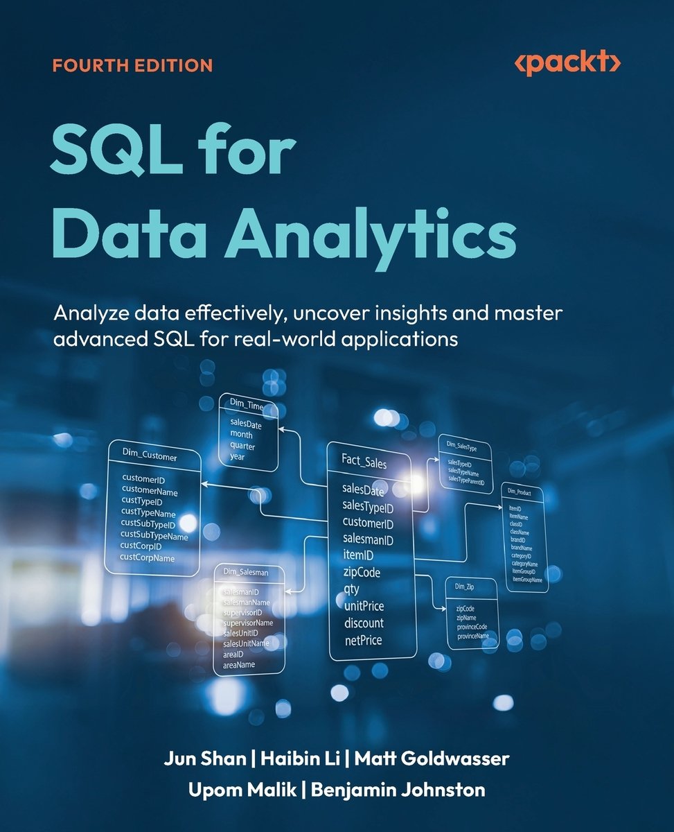 SQL for Data Analytics - Fourth Edition a book by Jun Shan, Haibin Li ...