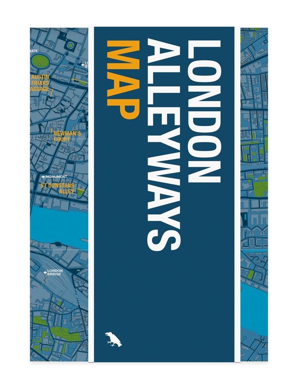 London Alleyways Map a book by Matthew Turner - Bookshop.org US