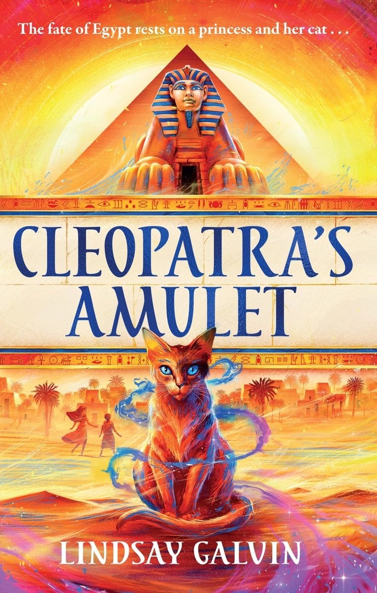 Front cover of Cleopatra's Amulet by Lindsay Galvin