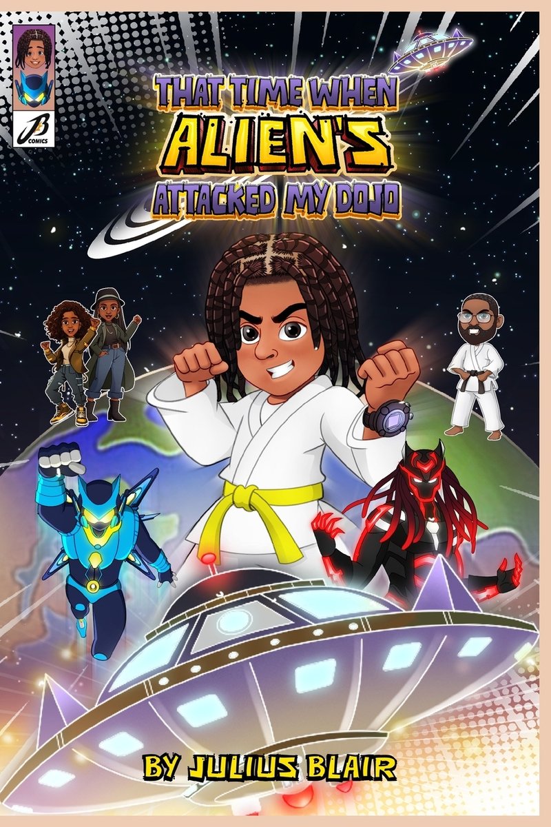 That Time When Aliens Attacked my Dojo a book by Jb Comics and Julius ...