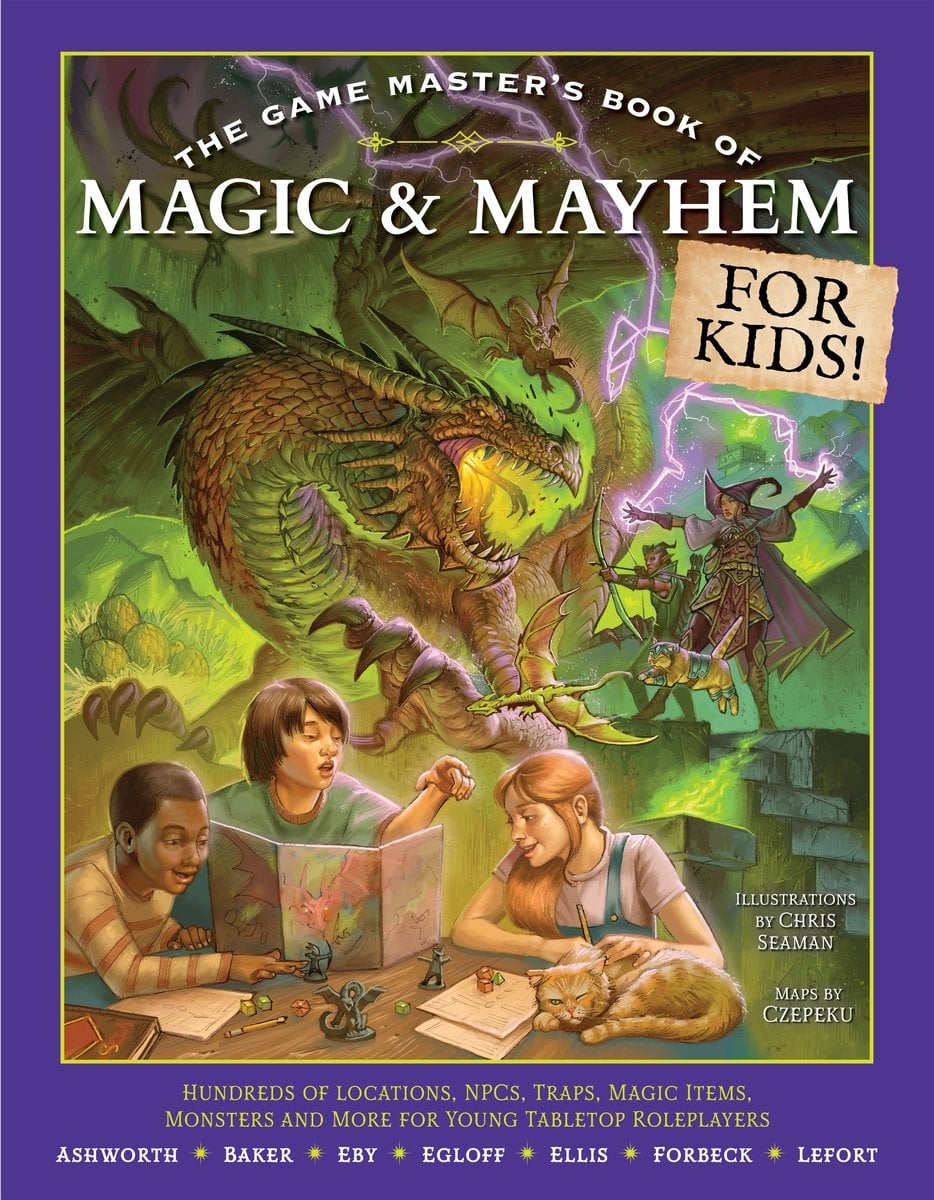 Game Masters Book of  Magic and Mayhem for Kids - Media Lab Books