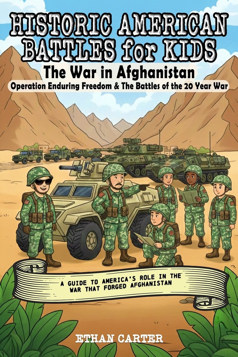 Historic American Battles for Kids a book by Ethan Carter - Bookshop.org US