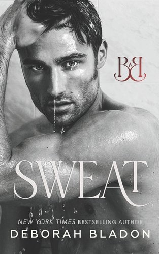 Sweat by Deborah Bladon, blue cover with water inn a torrent coming down.